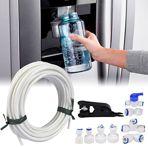Mangueira para Geladeira, Kit de instalação de geladeira para fazer gelo, Mangueira de linha de água