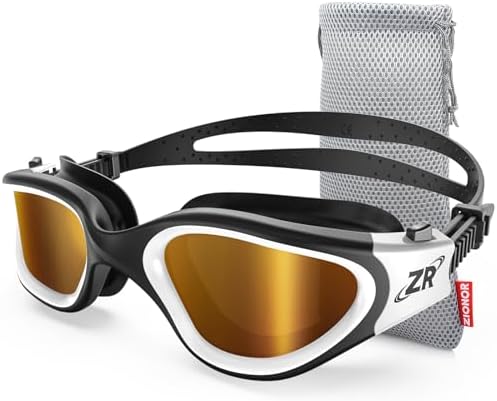 ZIONOR G1 Polarisierte Schwimmbrille für Damen und Herren UV-Schutzbrille