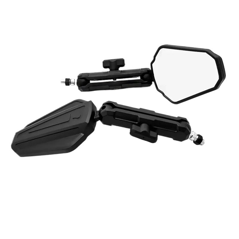 Rétroviseurs Moto Pour ZERO Pour KYMCO Rétroviseurs Moto Universels Angle Réglable Guidon Pliant Rétroviseur Latéral Aventure Saleté Vélo Rue ATV Rétroviseurs Rond Latéraux Moto
