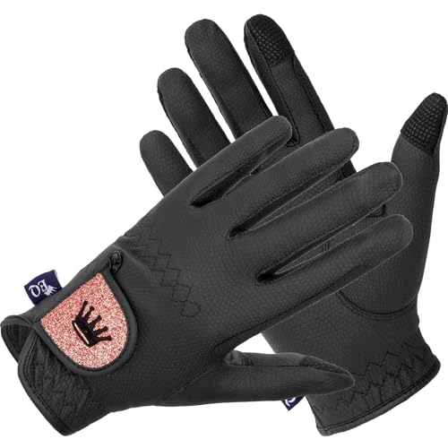 Gants d'équitation tactiles pour femmes et filles - Équipement sport équestre Bali