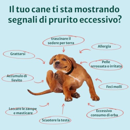 Dogsuppy Sollievo Prurito Probiotici Forte Per Cani – Ferma Prurito, Grattamento, Leccamento Delle Zampe E Mangiare L’Erba, Allevia Allergie E Lieviti, 100% Naturale, Sostiene Intestino E Immunità - 4