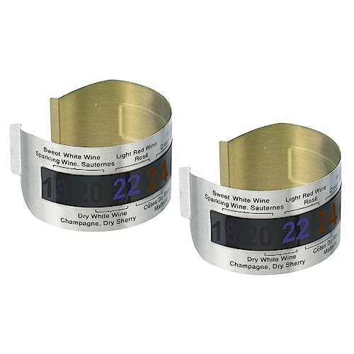 Bande de température PATIKIL acier inox : finies les erreurs de brassage bière et vin 4-24C