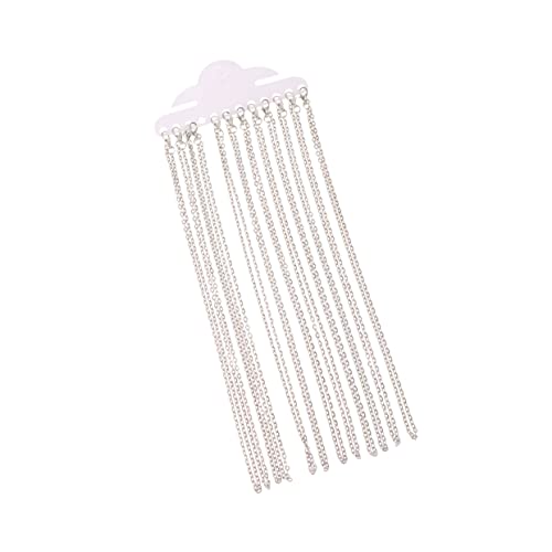 Coheali 12Pcs Necklace Chain Charm Jewelry Diy Making Accessory Women Necklace Chain Accessories Clavicle Chain Silver Short Jewelry Chain Necklace Chain Link #TOP20