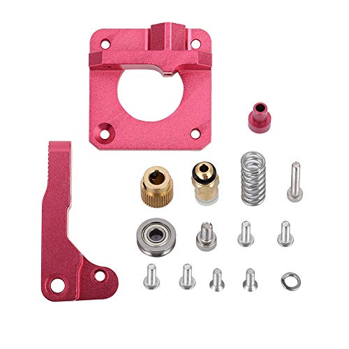 Miskall 3D Printer Extruder Aluminum Block, DIY Kit For 1.75mm Extrusion 3D Printers Part CR-10 CR-10s
