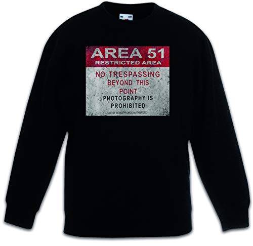 Pullover Area 51 vintage Urban Backwoods cadeau enfant