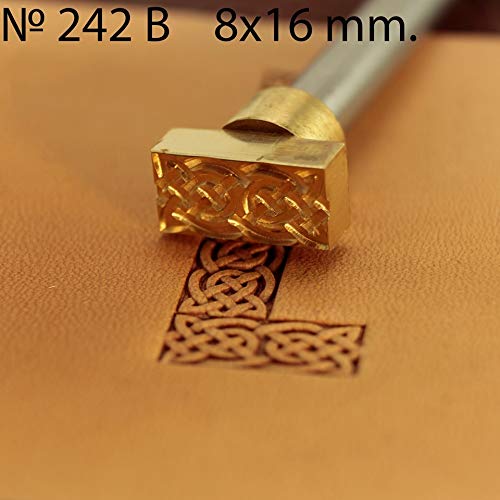 Leather Stamp Tool Stamping Working Carving Punches Tools Craft Saddle Brass #242B