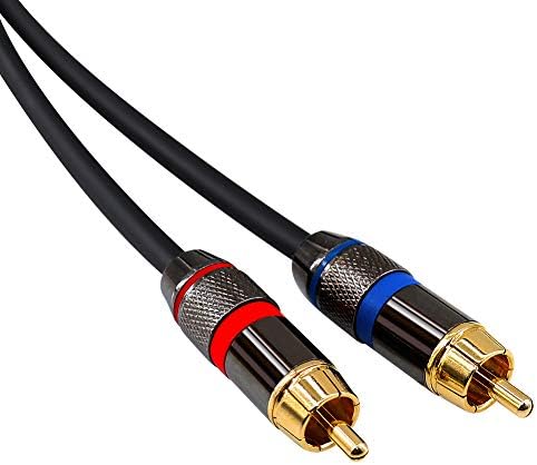 RCA TO XLR Cable,Yeung Qee Dual RCA Male to Dual XLR Male Cable,2 XLR Male to 2 RCA Male HIFI Audio Cable for Amplifier Mixer Microphone Cable Wire Cord (2 rca to 2xlr Male,3m)