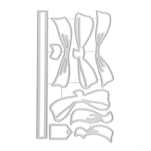 Fabriquez vos nœuds avec 8 modèles de découpe pour vos