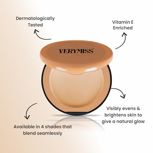 Image of Verymiss Premium Makeup Kit For Women & Girls I Primer + Foundatin + Compact Powder I Gift Set I Vegan (Pack of 3) (Combo 3)