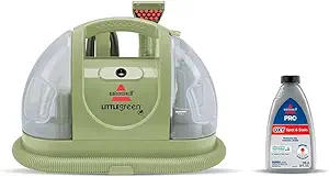 BISSELL Little Green Multi-Purpose Portable Carpet and Upholstery Cleaner, Car and Auto Detailer, with Exclusive Specialty Tools, Green, 1400B