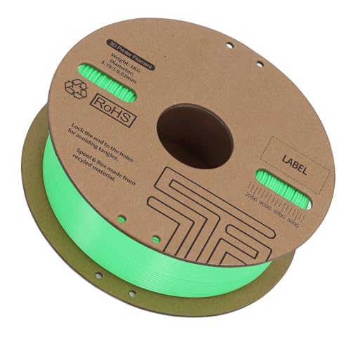 Filament PLA vert 1.75 mm idéal pour modélisme et robots