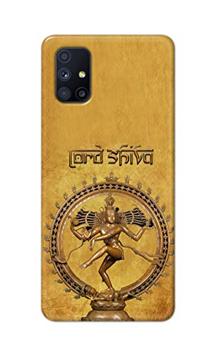 Image of PRINTFIDAA Lord Shiva As Nataraj Printed Designer Hard Case for Samsung Galaxy M51, SM-M515F / DSN Back Cover -(e) RPM1004