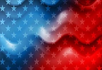 Amazon Com Leowefowa 7x5ft Patriotic Themed American Flag Backdrop Blue And Red Stars Background Graduated Color Flag Day Backdrop Independence Day Labor Day Veterans Day Photography Background Photo Props Electronics