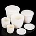99% Alumina Arc Crucible with Lid - Corundum Crucible for Laboratory and Industrial Analysis(300ml(heightened))