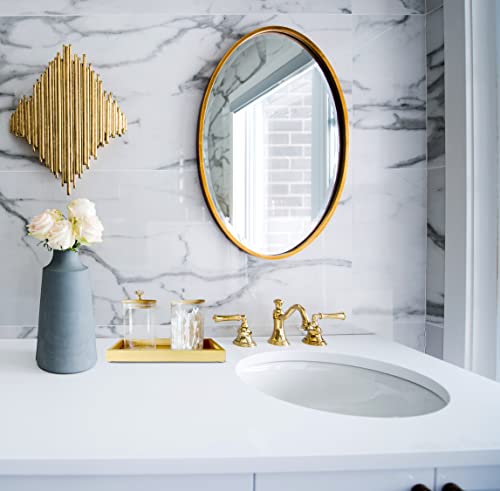 Bamboo Vanity Tray With Storage Jar And Toothbrush Holder #TOP4