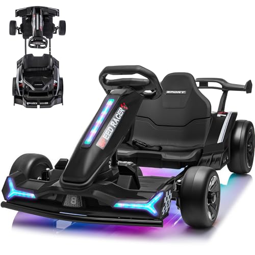 24V Electric Go Kart for Kids, Drift Cart, Drifting Kart for Age 6-14