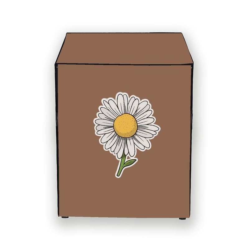 HIZING Waterproof washing machine cover Front Load Suitable for LG and Samsung 8.5 Kg, 9 Kg, 9.5Kg, 10 Kg, 10.5 Kg, 11 Kg, 11.5 Kg 12 Kg (72 x63 x81 cm) Solid Beige sunflower print (B0CY9CZ4G8) Amazon Price History, Amazon Price Tracker