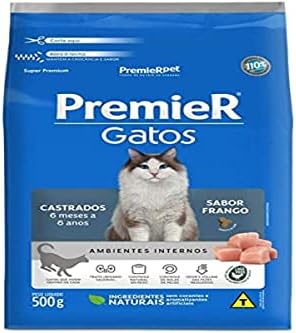PremieR Pet Ambientes Internos Ração Seca para Gatos Castrados at...