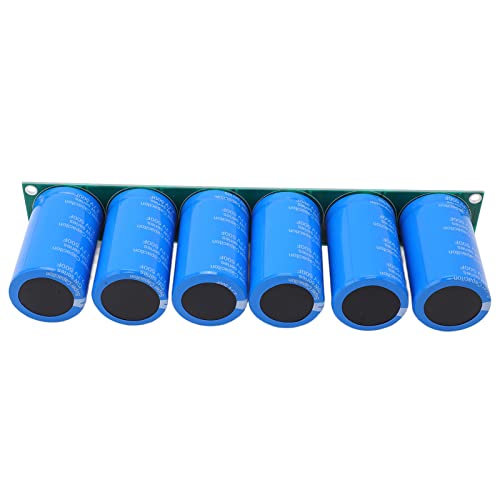 6 in 1 2.7V500F Super Capacitor Module, 16V 83F Energy Storage, Automotive Engine Capacitor Set for Car Audio System Upgrade, Easy Installation, Reduce Idle Jitter, Improve