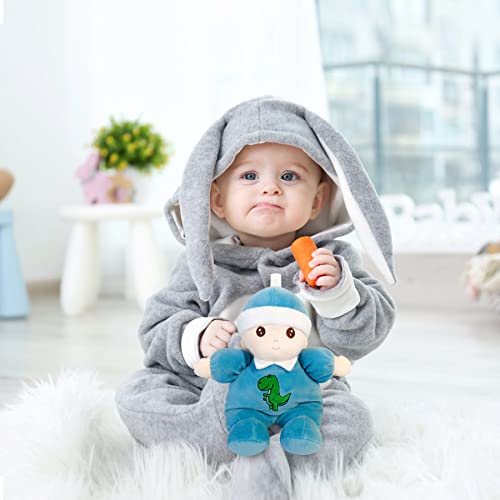 Justqunseen Baby Doll, 10.5” Soft Baby Doll For Infants, Rag Doll For Girls Gifts For Baby Girls, Dolls For 1 2 3 Year Old Girls Boys, Plush Toys Plush Dolls Baby Dolls For 1 2 3 Year Old Girls Boys #TOP4