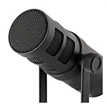PROFESSIONAL-GRADE BROADCASTING: Designed for broadcasting, podcasting, voiceovers, and studio recording. REAL-TIME MONITORING: Built-in headphone output for monitoring and playback while recording. EXCEPTIONAL AUDIO CAPTURE: Impressive frequency res...