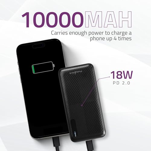 Nedis UPBKPD10000BK banque d'alimentation électrique Lithium Polymère LiPo 10000 mAh Neuf - vue 6