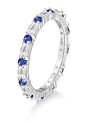 Moissanite & Sapphire - Thin
