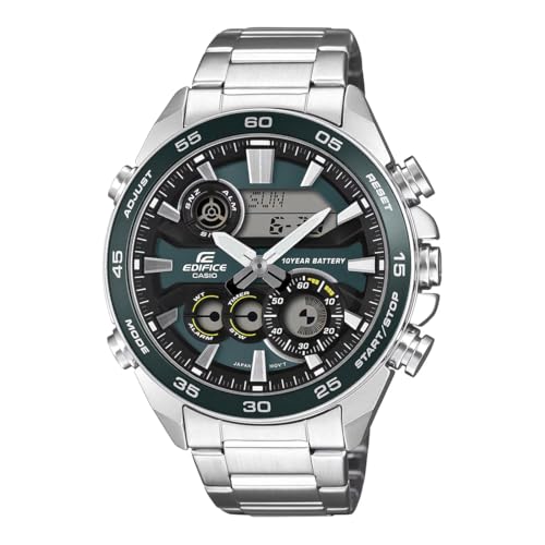 Image of Casio Edifice ERA-130D-3ADF Analog-Digital Green Watch Men (ED714)