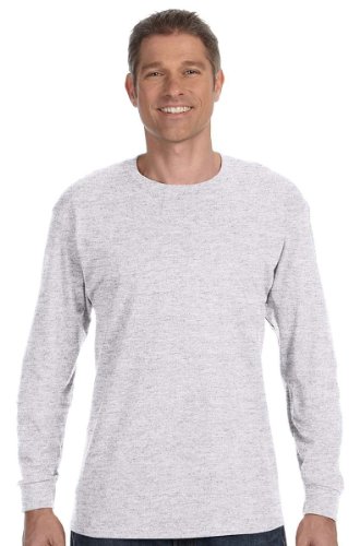 Image of Hanes Mens 6.1 oz. Tagless ComfortSoft Long-Sleeve T-Shirt (5586)