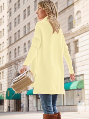 Image of LILLUSORY Womens Turtleneck Oversized Sweaters 2026 Fall Fashion Outfits