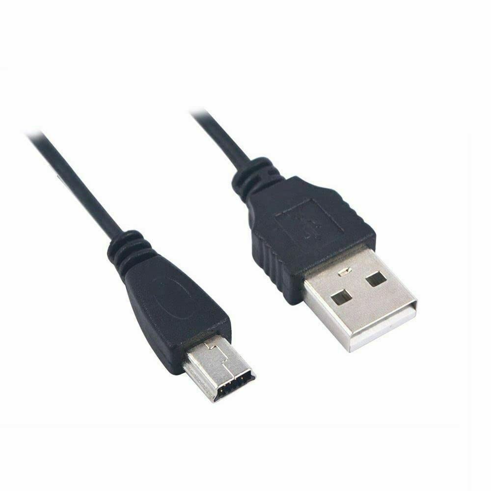 USB 2.0 Cable, A-Male to Mini-B Cord, 16 Feet (5 Meters) Black Compatible with Go-Pro Hero 3+, PS3 Controller, Digital Camera - Image 4