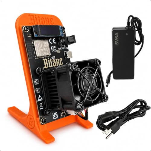 Bitcoins Miner Lucky Crypto Lottery Miner with Open-Source System,Hash Rate Up to 1.2TH/S 17W Low Power Home Solo ASIC Miner Bitcoin ASIC Solo Miner, BM1370 Chip, 2.4G Wi-Fi, AxeOS, Orange