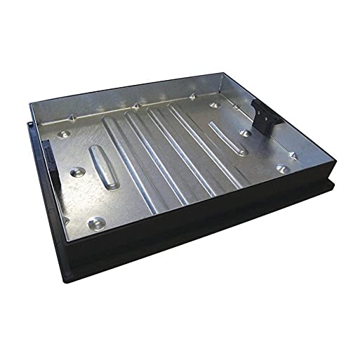 Clark Drain CD790R/80 600mm x 450mm x 80mm Recessed Block Paving Manhole Cover (Overall Size Including Frame is 695mm x 545mm x 96mm)