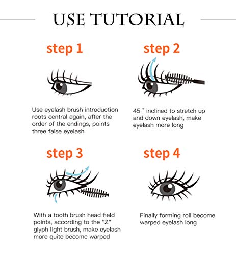 Midenso 4D Curl Black Mascara Eyelash Waterproof Unique Design Golden Color With Diamond Top Christmas Gift For Beauty Lady #TOP3