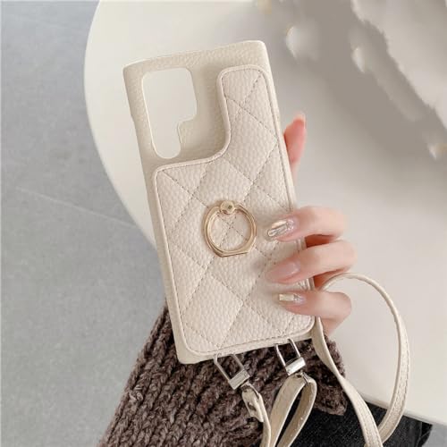Coque Samsung S23 Plus avec anneau support pour éviter les chutes et oublier votre portefeuille