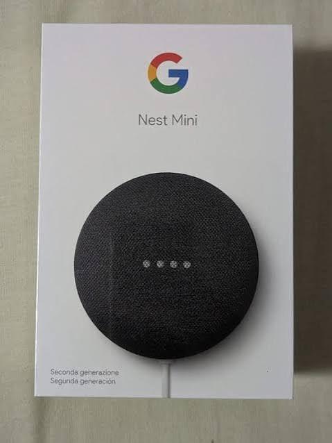 Supporto per Google Nest Mini Nero