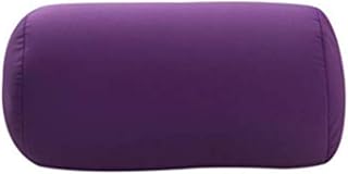 DadaA Microbead Neck Roll Pillow Head Neck Back Body Home Office Chair Car Seat Cushion (Purple)