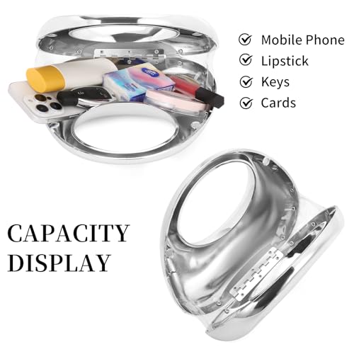 Image of RNIEGA Clutch Purses for Women, Evening Bag with Detachable Chain Ladies Sparkling Party Handbag Wedding Bags