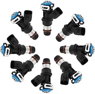 Gurssnn Fuel Injectors 12580681 2 Holes Set Of 8 For Chevy Silverado 09 Avalanche Express 2500 SSR 2007/2009 Suburban Traillblazer Cadillac Escalade GMC Canyon Envoy Savana Sierra Buick