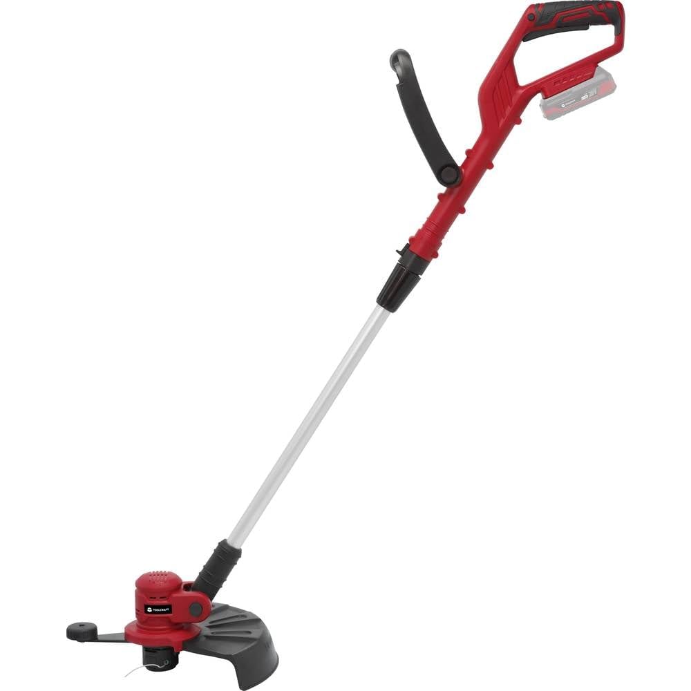 Toolcraft RAS-200 / TAWB-200 tagliaerba a batteria Manico regolabile in altezza 20 V Larghezza di taglio (max): 3, rosso