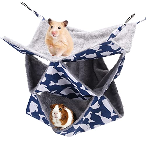 XINRUI 3 Tier Ferret Rat Hammock,Guinea Pig Cage...