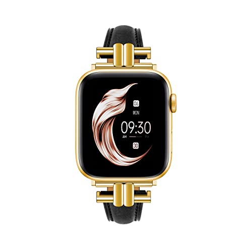 Bracelet fin cuir Apple Watch fini les fermoirs fragiles grâce à l'acier inox