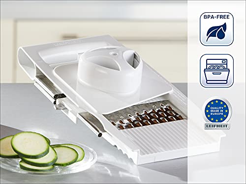 Leifheit Allzweckreibe All-Purpose Grater Family Hwe, 32 X 32 X 16 Cm, White/Silver #TOP1