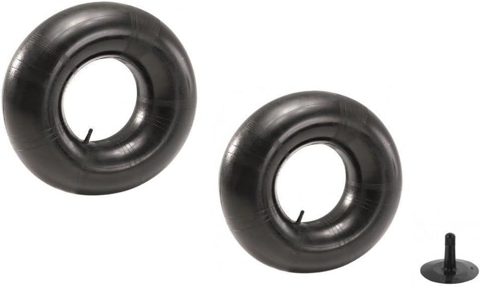 Two 18X8.50-10, 18.5X8.50-10 Tire Inner Tubes for Lawn Mowers Trailers with TR13 Valve Stems Multi-Fitment Inner Tubes 20.5X8.00-10 205/65D10