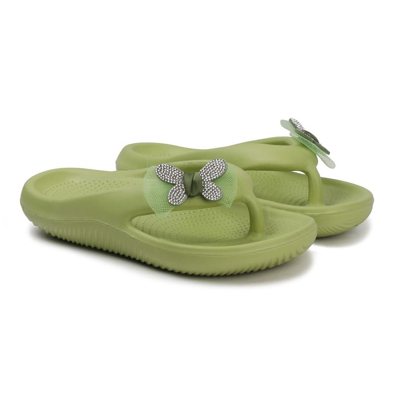 Image of Sukun womens Sukun Rib 05 Women's Soft Anti-skid Flip-flops Flip-Flop
