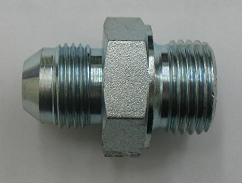 AF MB5315-10-04 - 5/8'' Male JIC (7/8''-14 Threads) x 1/4'' Male British Parallel Pipe (.520''-19 Threads)