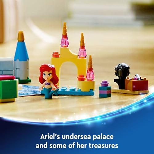 Disney Advent Calendar 2024, Kids Building Kit, Game Toy with 5 Micro Doll Figures, Fun Christmas Toys for Kids, Disney Gift for Girls and Boys Ages 5 and Up, 43253