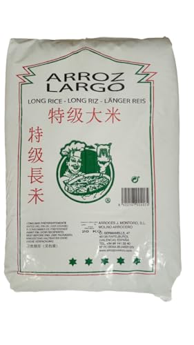 ARROZ LARGO - J. MONTORO - SACO DE 20 KILOS - ARROZ BLANCO