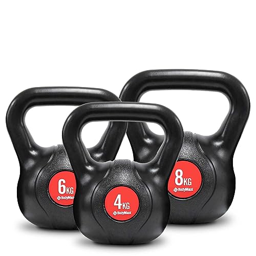 Bodymax Vinyl Kettlebells (8, Kilograms)