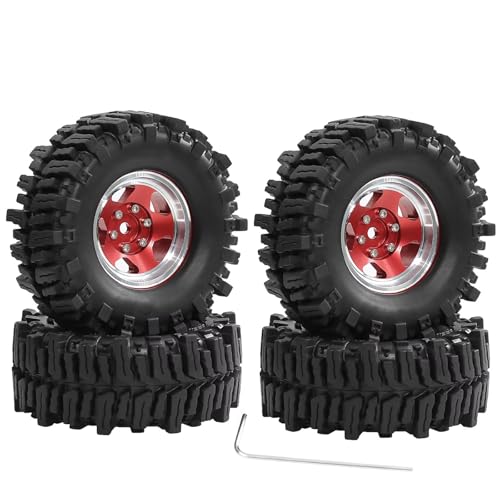 For SCX24 For FCX24 For TRX4M For FCX18 1/24 4 �� 1.3 �r�[�h���b�N�z�C�[���ƃ^�C�� RC �N���[���[�Ԃ̃g���b�N���f���A�N�Z�T���[�C�����ꂽ RC�J�[�̃^�C��